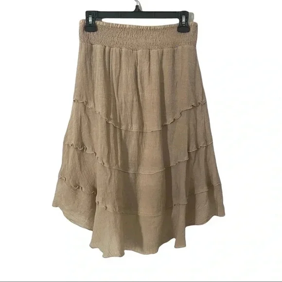 BCX ruffled high low skirt - Picture 2 of 6